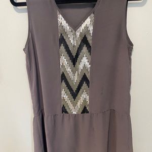 Long 100% Polyester tunic.